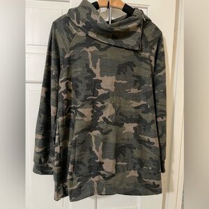 Wanna B cowl neck sweater NWOT